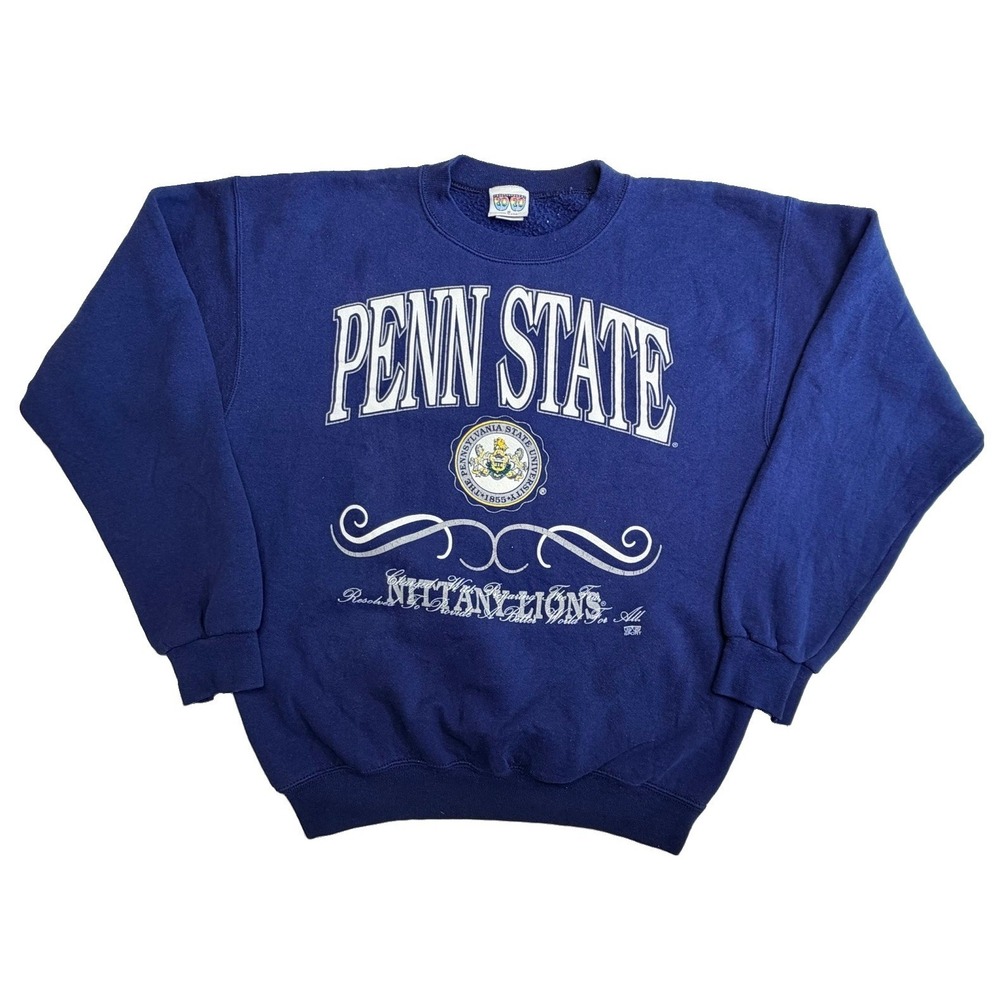 Vintage Penn State Nittany Lions Sweatshirt USA Blue 20/20 Men's M 22x24